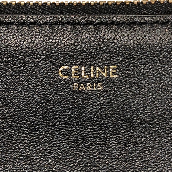 Celine Trio Small Leather Black - Picture 9 of 14